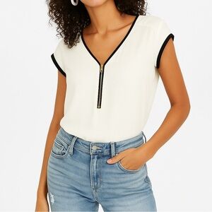 Express V-Neck Gramercy Top- Size XL